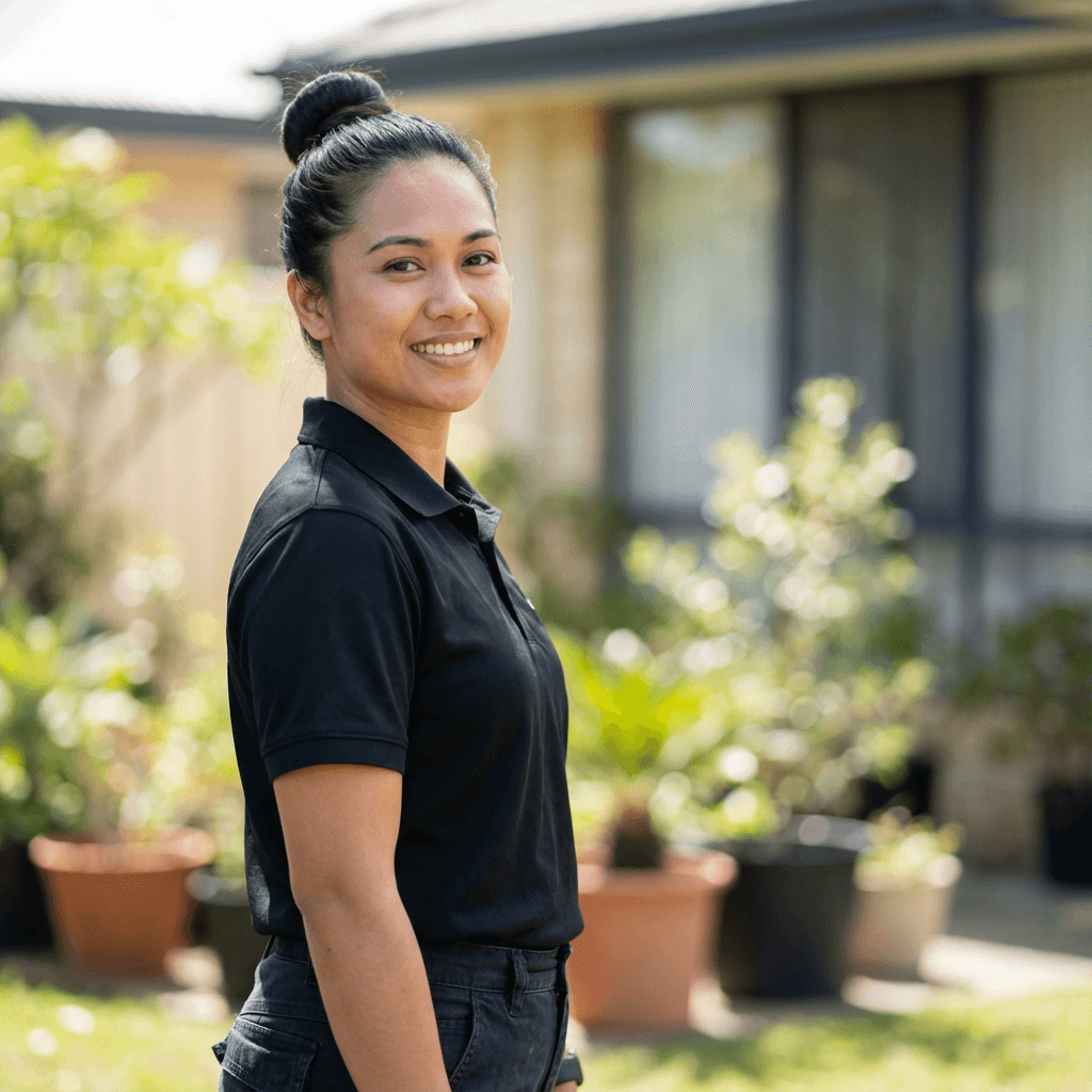 Lisa Chen with her puppy